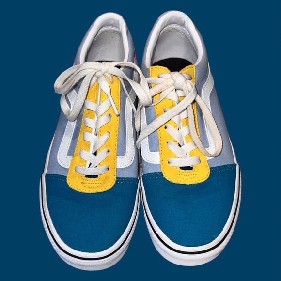 Women’s Vans Ward Old Skool Color Block Low Sneakers Size 8 - Picture 2 of 7